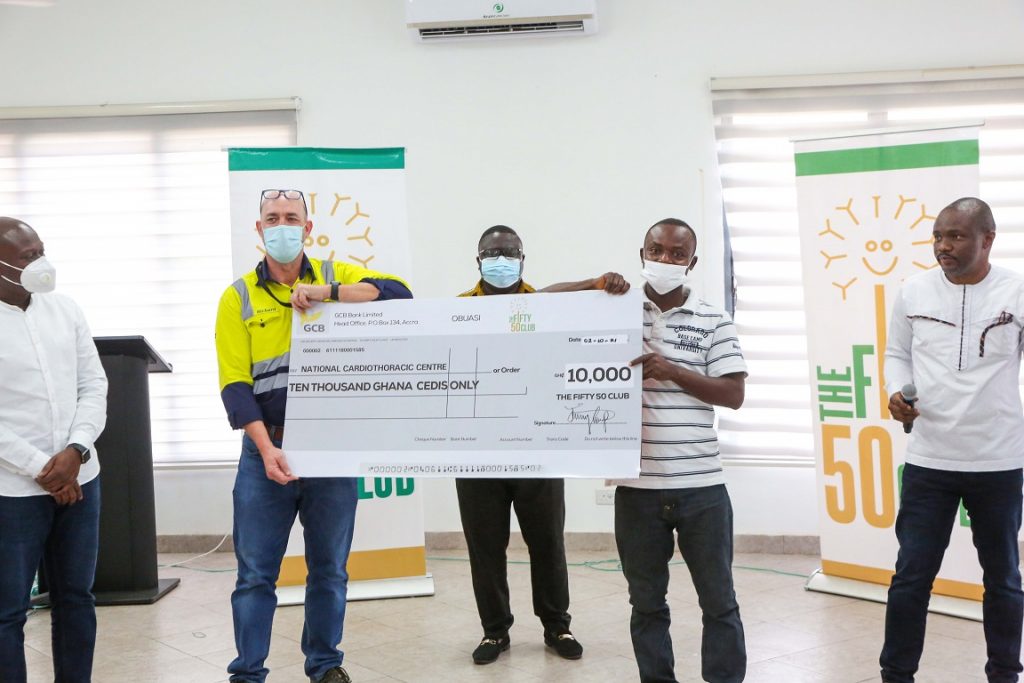 The Fifty 50 Club giving back to the community
