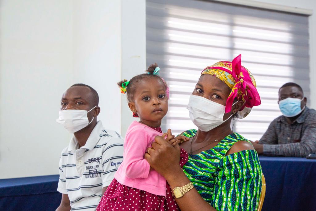 Petra Bimpomaa Adusei and parents