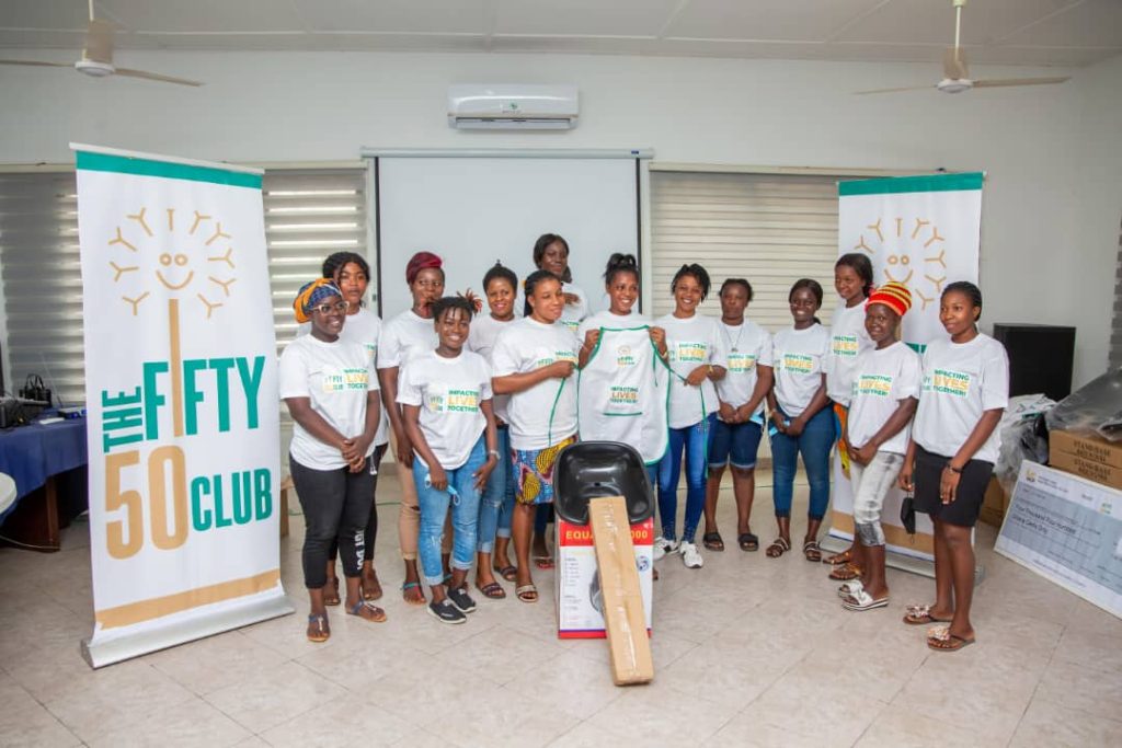 The Fifty 50 Club giving back to the community