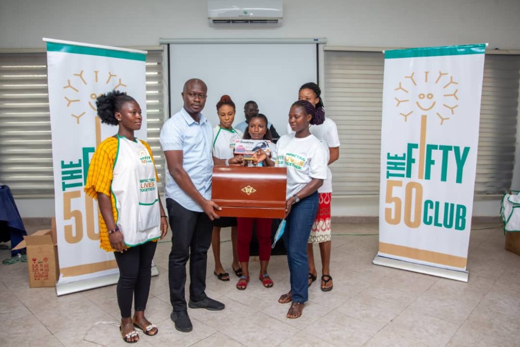 The Fifty 50 Club giving back to the community