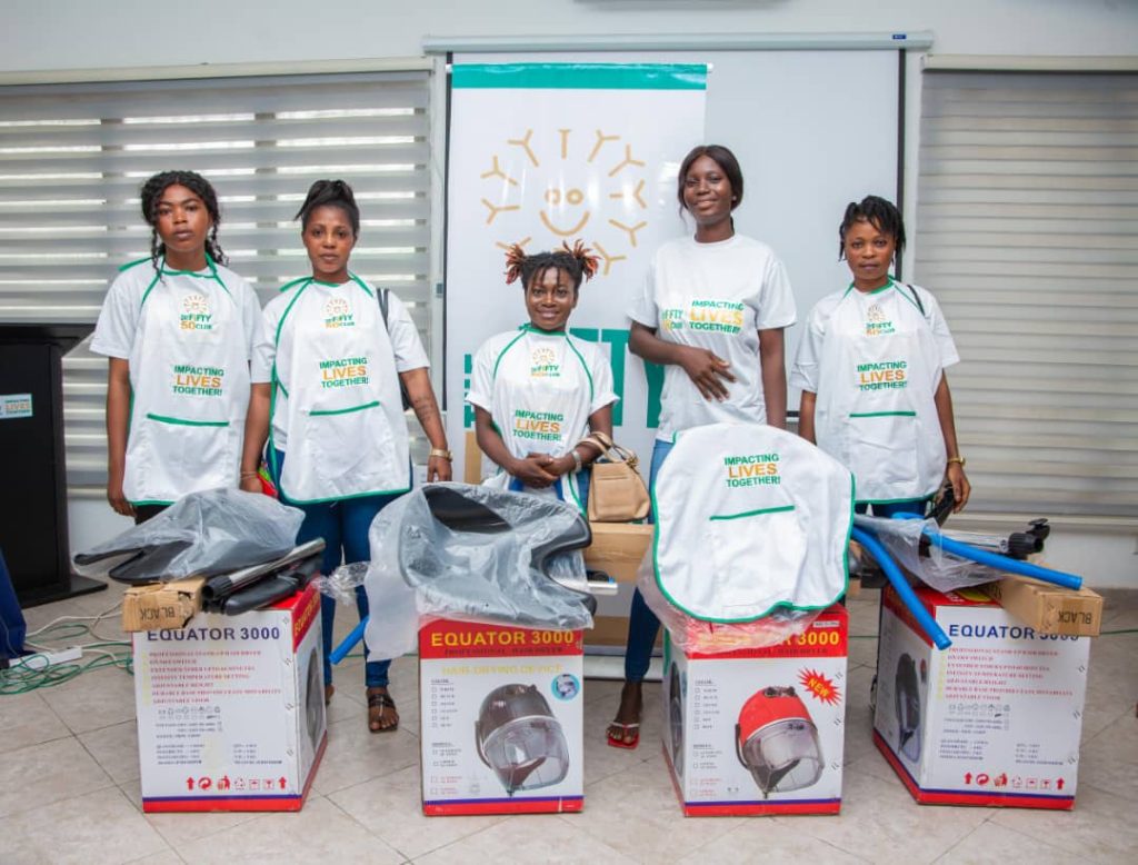 The Fifty 50 Club giving back to the community