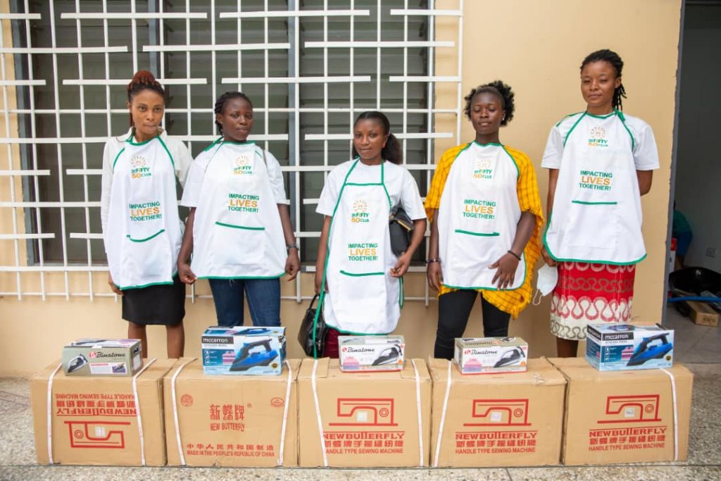 The Fifty 50 Club giving back to the community