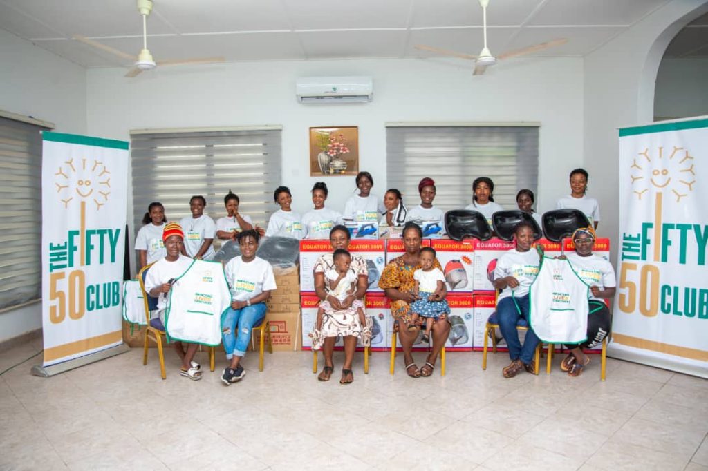 The Fifty 50 Club giving back to the community