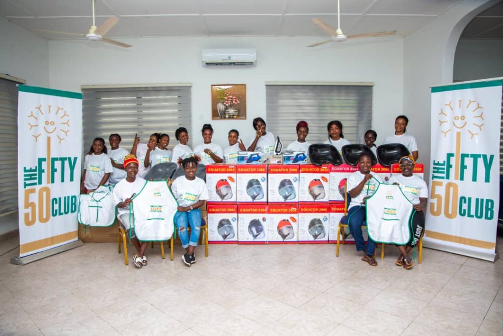 The Fifty 50 Club giving back to the community