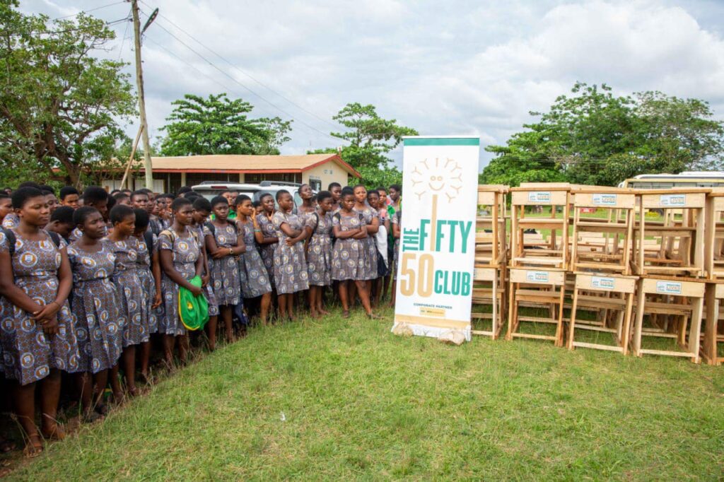 The Fifty 50 Club giving back to the community