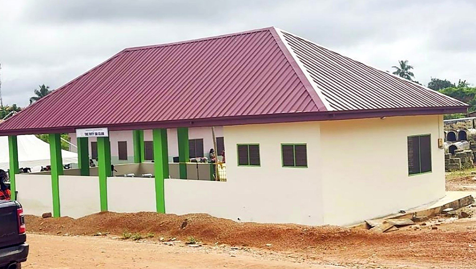 The new maternal and child health centre at Kyekyewere-Dadwen
